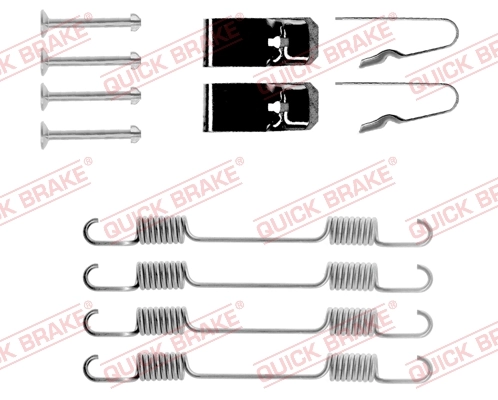 Accessory Kit, brake shoes